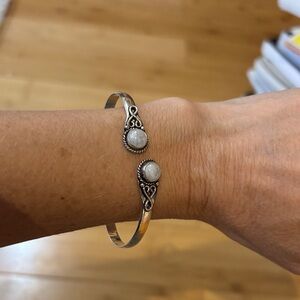 Sterling Silver Moonstone Bracelet